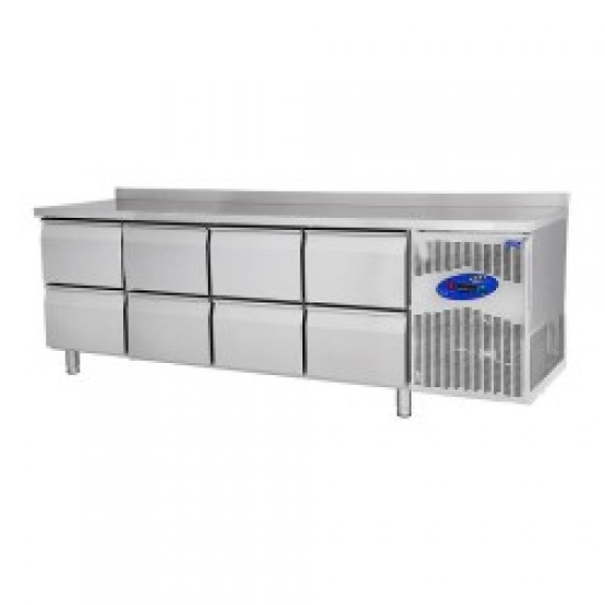  CSA CS-TEZ 4-700 Tezgah Tipi Buzdolabı, 8 Çekmeceli, 632 L